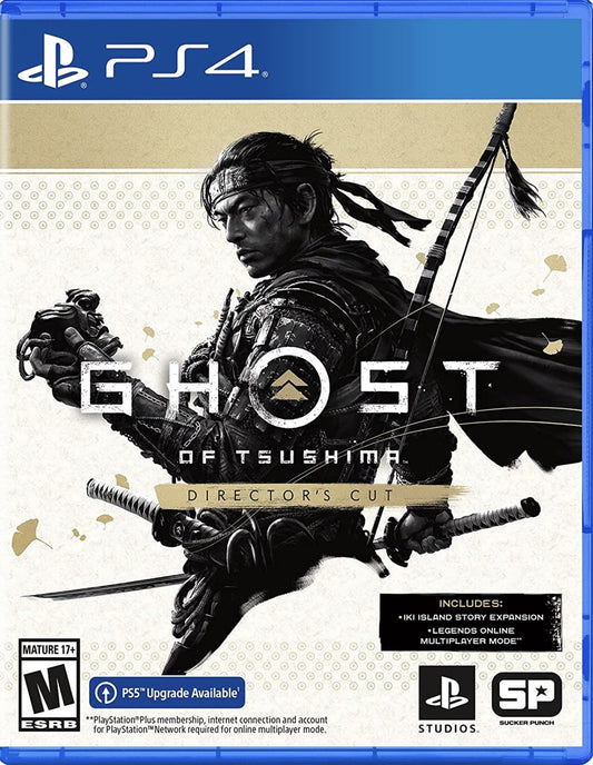 GHOST OF TSUSHIMA: DIRECTOR'S CUT  - PS4