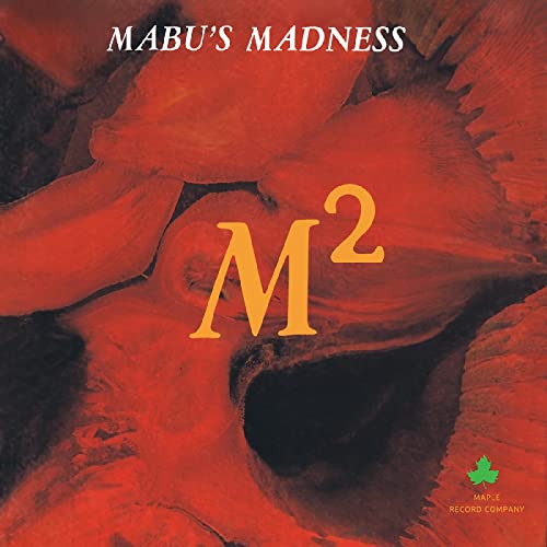 MABU'S MADNESS - M-SQUARE (FIRE ORANGE WITH BLACK STREAKS VINYL)