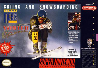 SKIING & SNOWBOARDING: TOMMY MOE'S WINTE  - SNES (W/BOX)