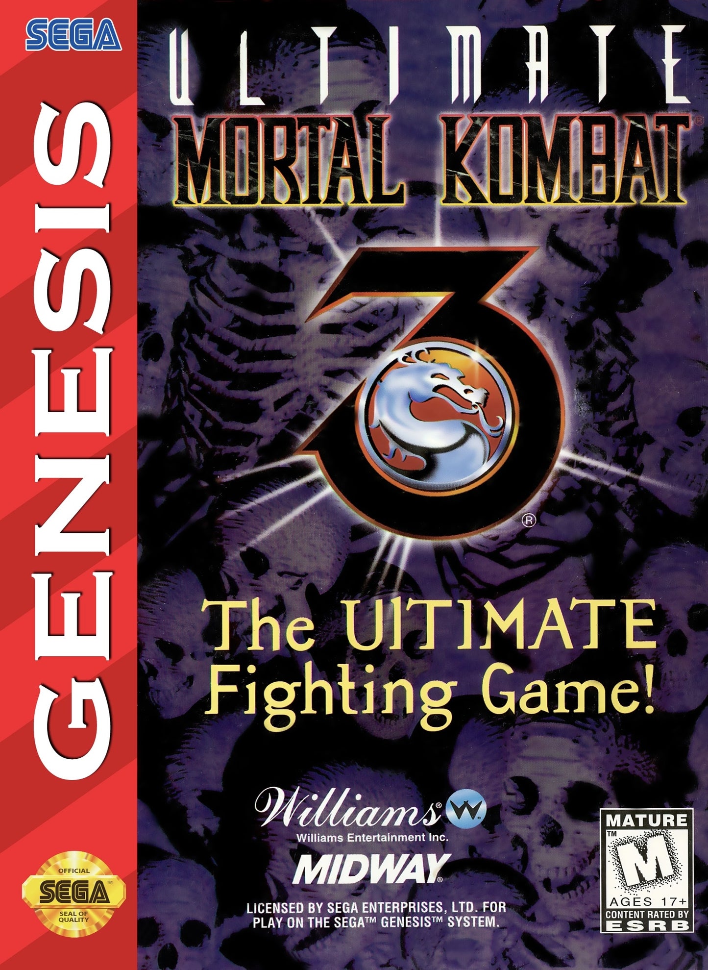 ULTIMATE MORTAL KOMBAT 3  - GENESIS