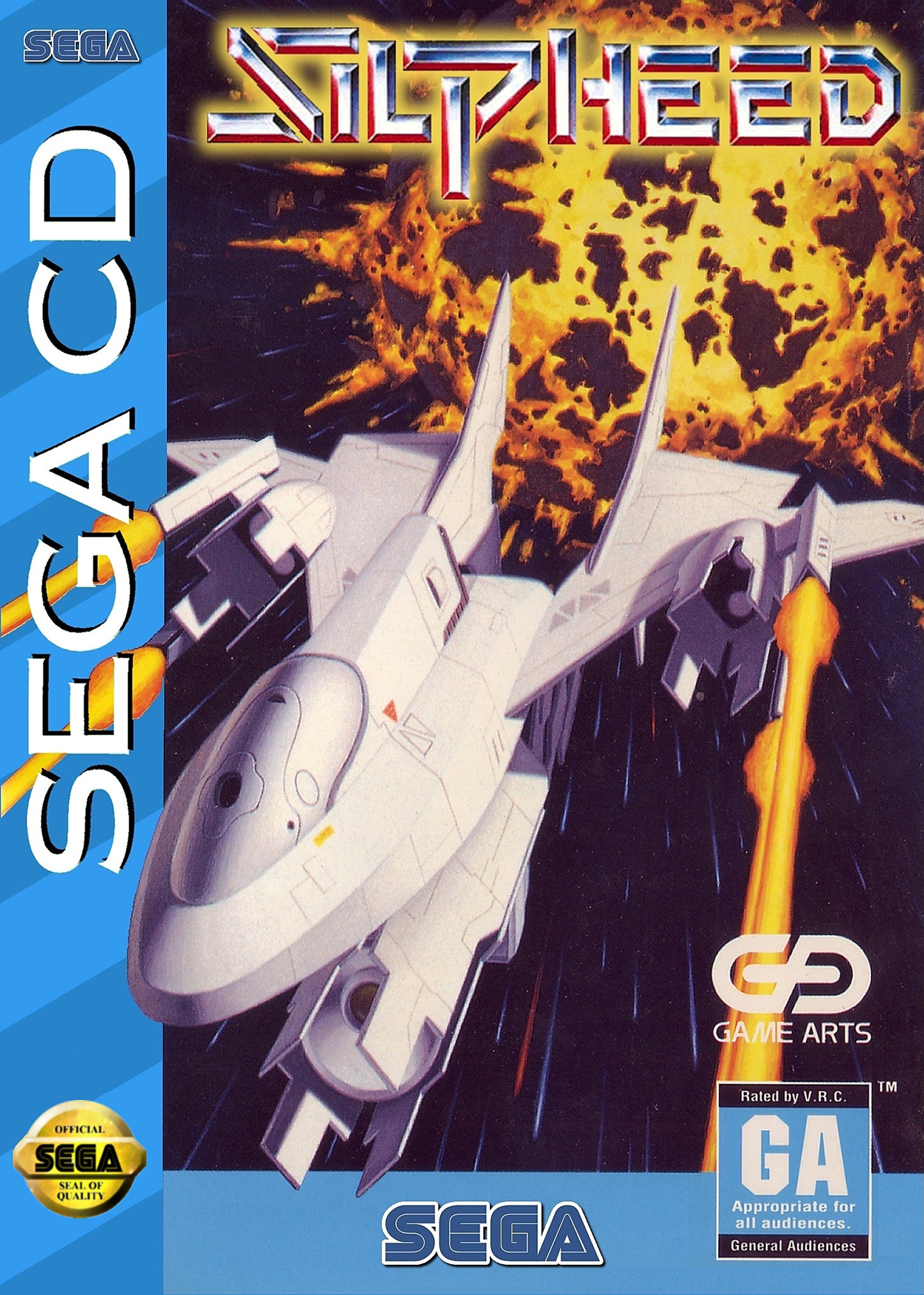 SILPHEED  - SEGACD