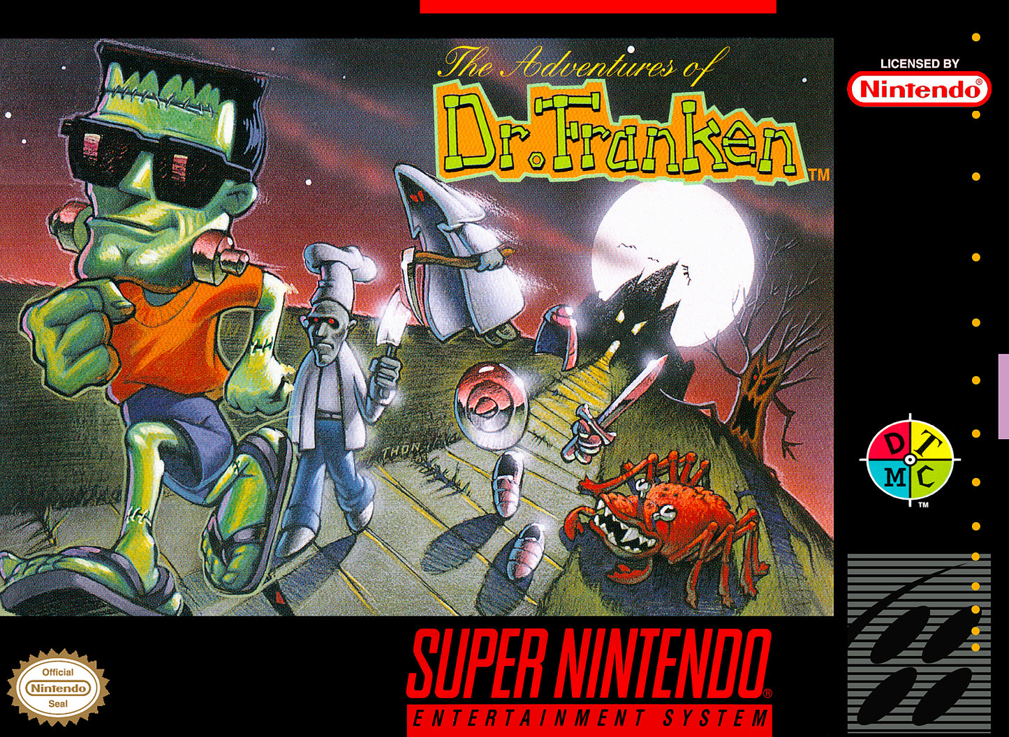 ADVENTURES OF DR. FRANKEN  - SNES