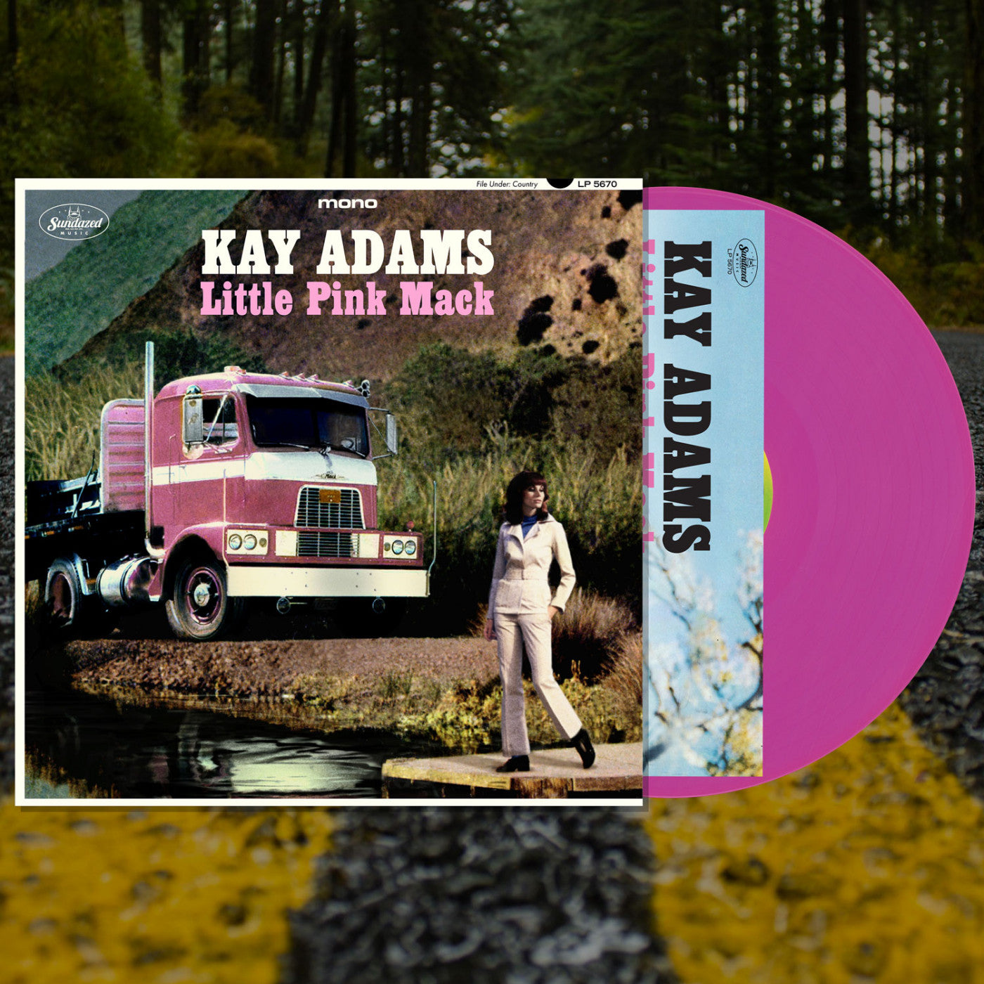 ADAMS, KAY - LITTLE PINK MACK (PINK VINYL)