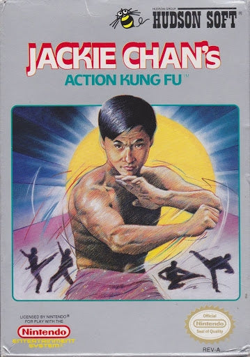 JACKIE CHAN'S ACTION KUNG FU  - NES (W/BOX & MANUAL)