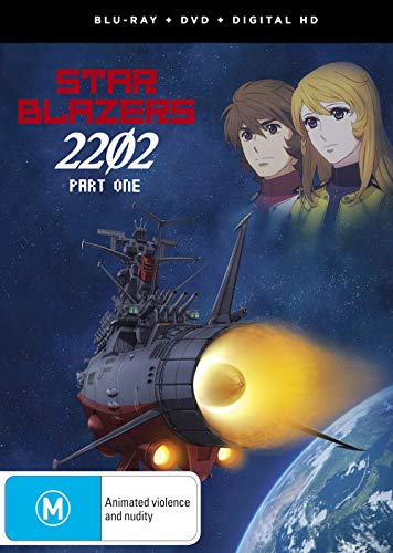 STAR BLAZERS 2202 (ANIME)  - BLU-PART ONE-INC. DVD COPY