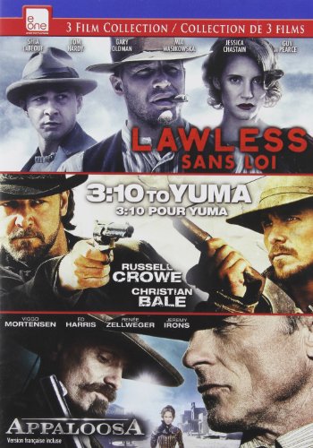 LAWLESS/3:10 TO YUMA/APPALOOSA - DVD-3 FILM COLLECTION
