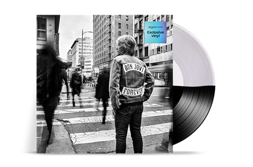 BON JOVI - FOREVER (BLACK & CLEAR TRANSLUCENT HALF & HALF / AMAZON EXCLUSIVE) (VINYL)