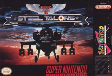 STEEL TALONS  - SNES (W/BOX)