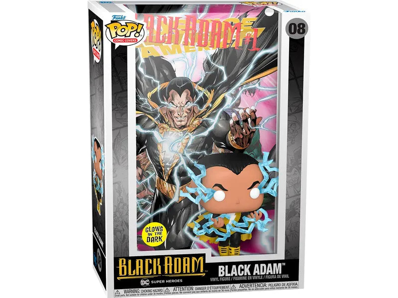 BLACK ADAM #08 - FUNKO POP!-GITD