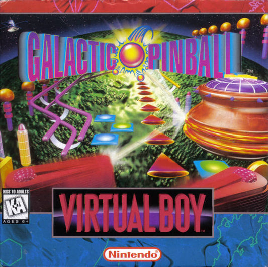 GALACTIC PINBALL  - VIRTUALBOY