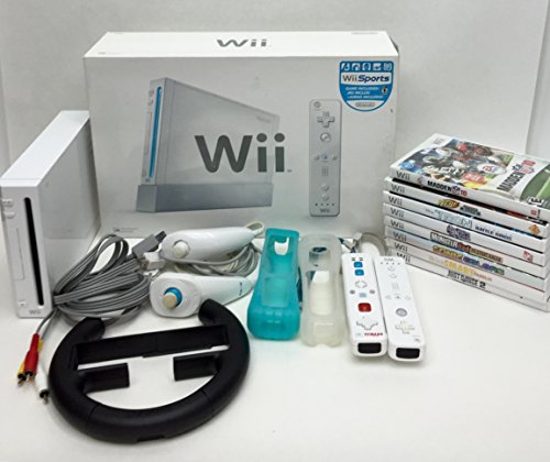 WII CONSOLE-IN BOX W/SPORTS (HARDWARE) - WII-WHITE