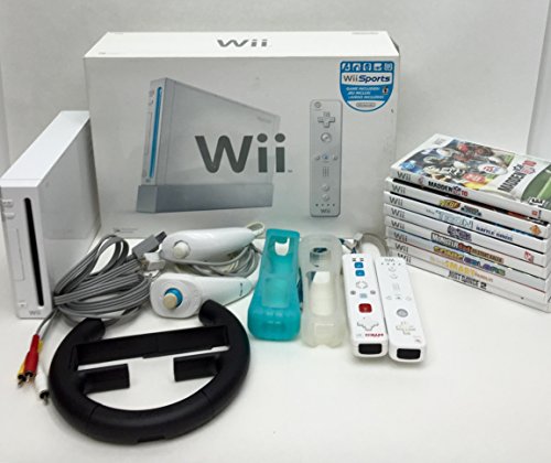 WII CONSOLE (HARDWARE)(WITH WII SPORTS) - WII-WHITE-9676