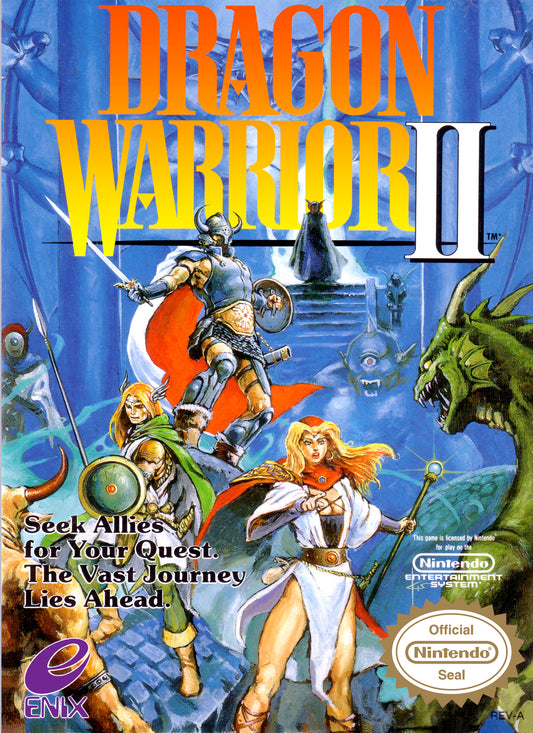 DRAGON WARRIOR II  - NES