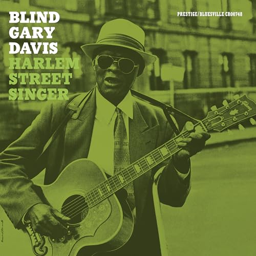 GARY REVEREND DAVIS - HARLEM STREET SINGER (BLUESVILLE ACOUSTIC SOUNDS SERIES) (VINYL)