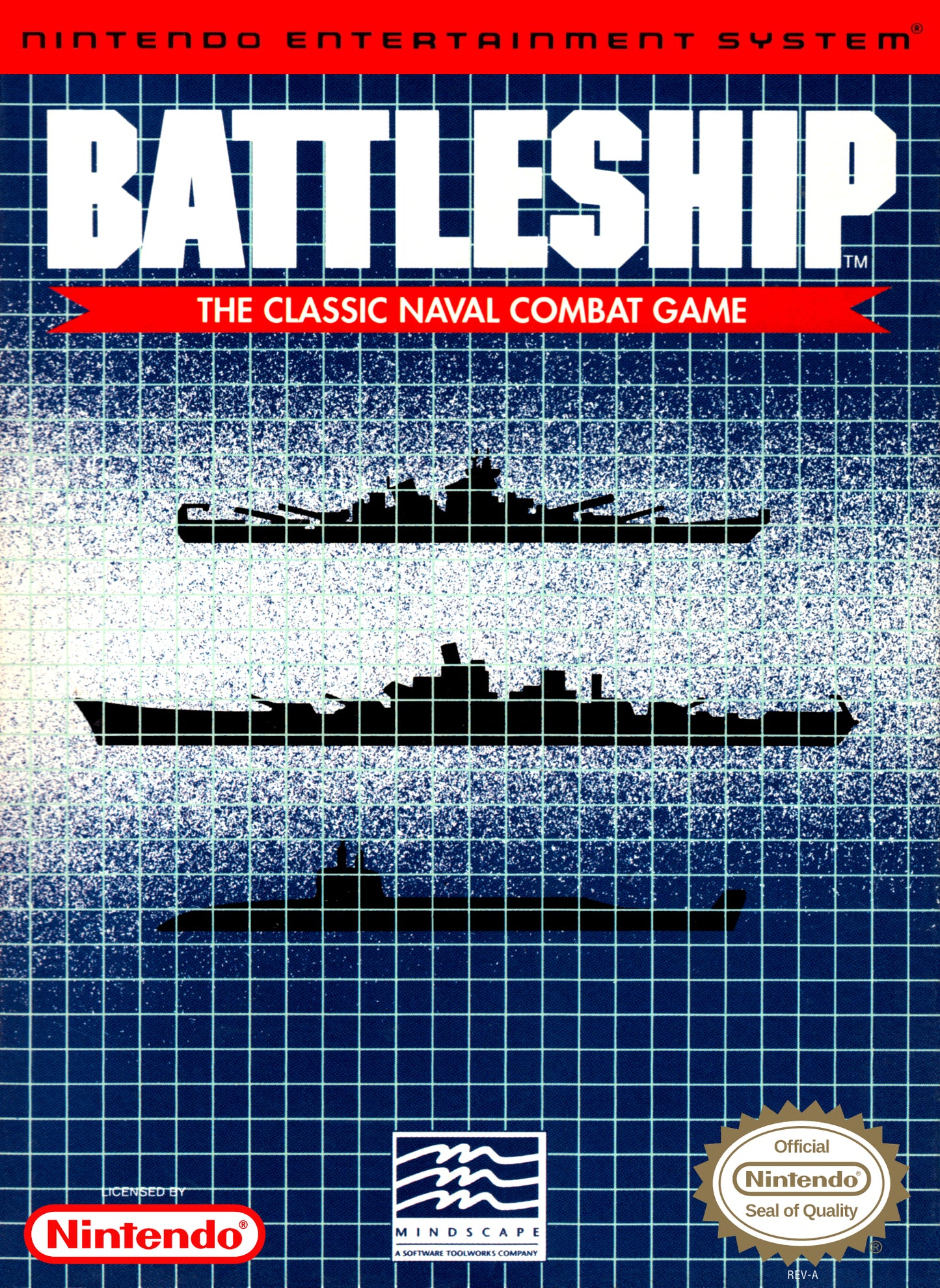 BATTLESHIP  - NES (W/BOX)