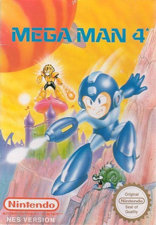 MEGA MAN 4  - NES (W/BOX)