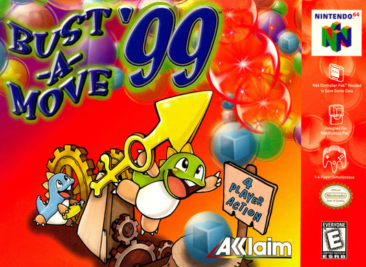 BUST-A-MOVE 99  - N64 (W/BOX)