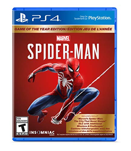 MARVEL'S SPIDER-MAN: GAME OF THE YEAR EDITION - PLAYSTATION 4