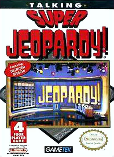 TALKING SUPER JEOPARDY  - NES (W/BOX)