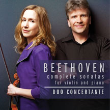 DUO CONCERTANTE - BEETHOVEN -COMPLETE VIOLIN SONATAS [CD]