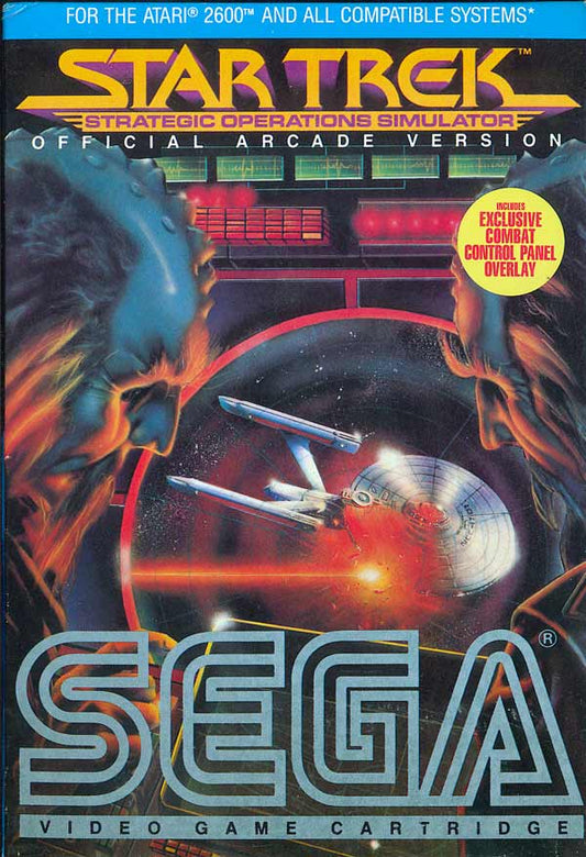 STAR TREK: STRATEGIC OPERATIONS SIMULATO  - ATARI2600