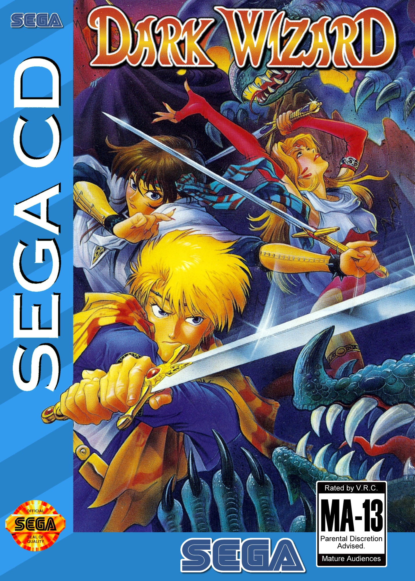 DARK WIZARD  - SEGACD