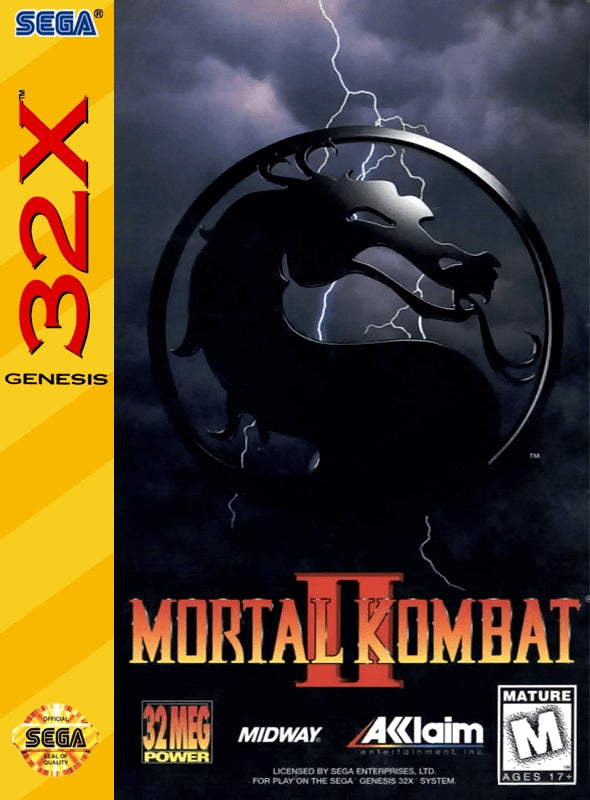 MORTAL KOMBAT II  - 32X