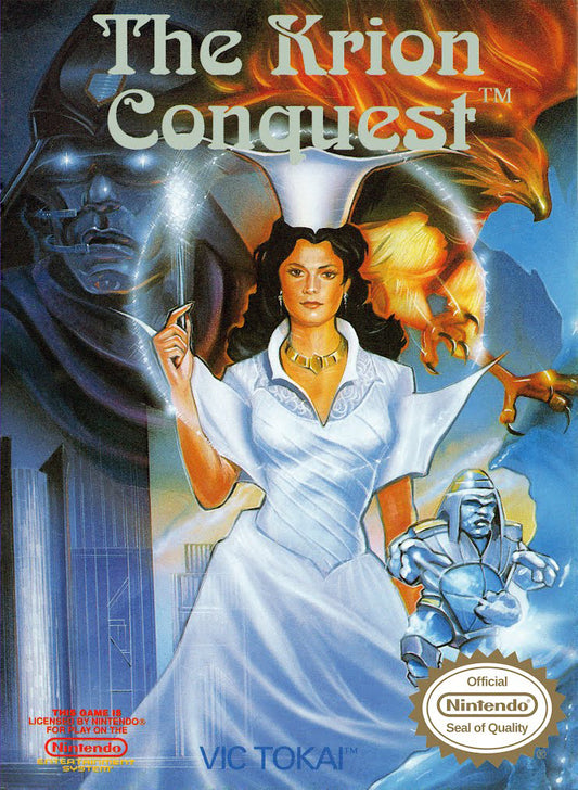 KRION CONQUEST  - NES (W/BOX & MANUAL)