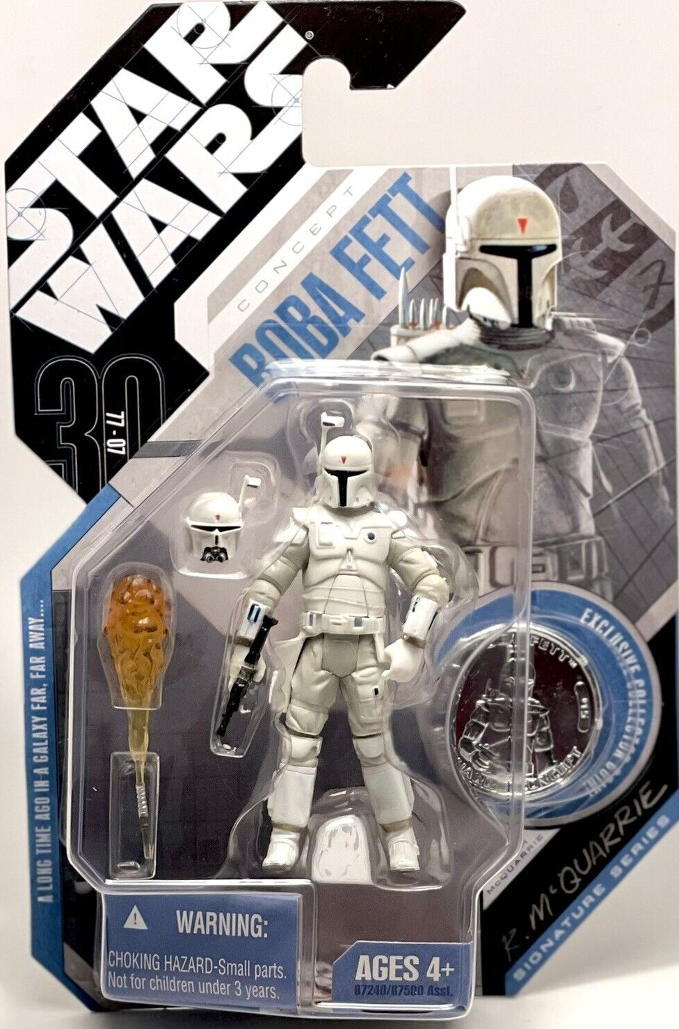 STAR WARS: BOBA FETT (PROTOTYPE)(W/COIN) - 3.75" SERIES-30TH ANN