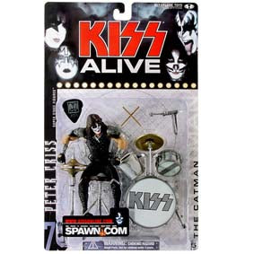 KISS ALIVE: GENE/PAUL/PETER/ACE - MCFARLANE-2000-SET OF 4