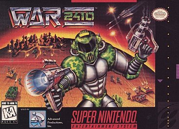 WAR 2410  - SNES (W/BOX & MANUAL)