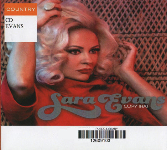 EVANS, SARA  - COPY THAT
