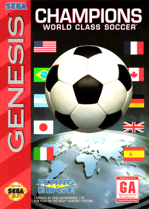 CHAMPIONS WORLD CLASS SOCCER  - GENESIS
