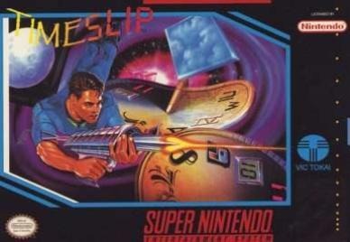 TIMESLIP  - SNES (W/BOX & MANUAL)