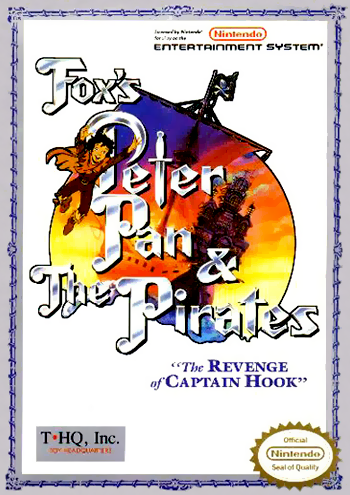 PETER PAN & THE PIRATES  - NES (W/BOX)