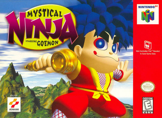 MYSTICAL NINJA STARRING GOEMON  - N64 (W/BOX)