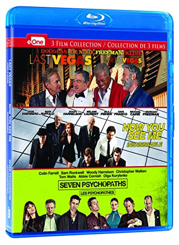 LAST VEGAS/NOW YOU SEE ME/SEVEN PSYCHOPA - BLU-3-FILM COLLECTION