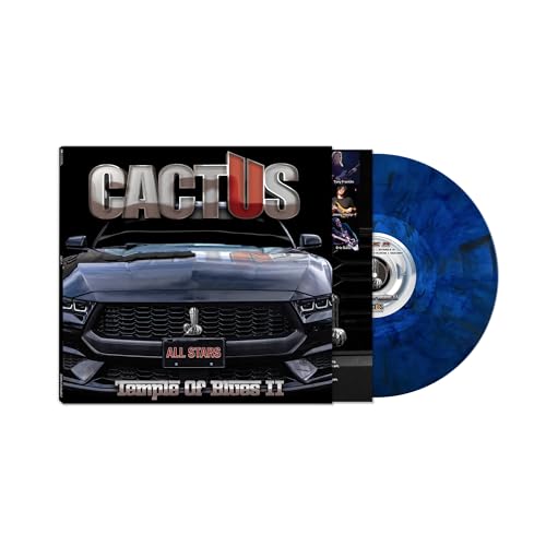 CACTUS - TEMPLE OF BLUES II - ALL-STARS (LIMITED EDITION BLUE MARBLE VINYL)