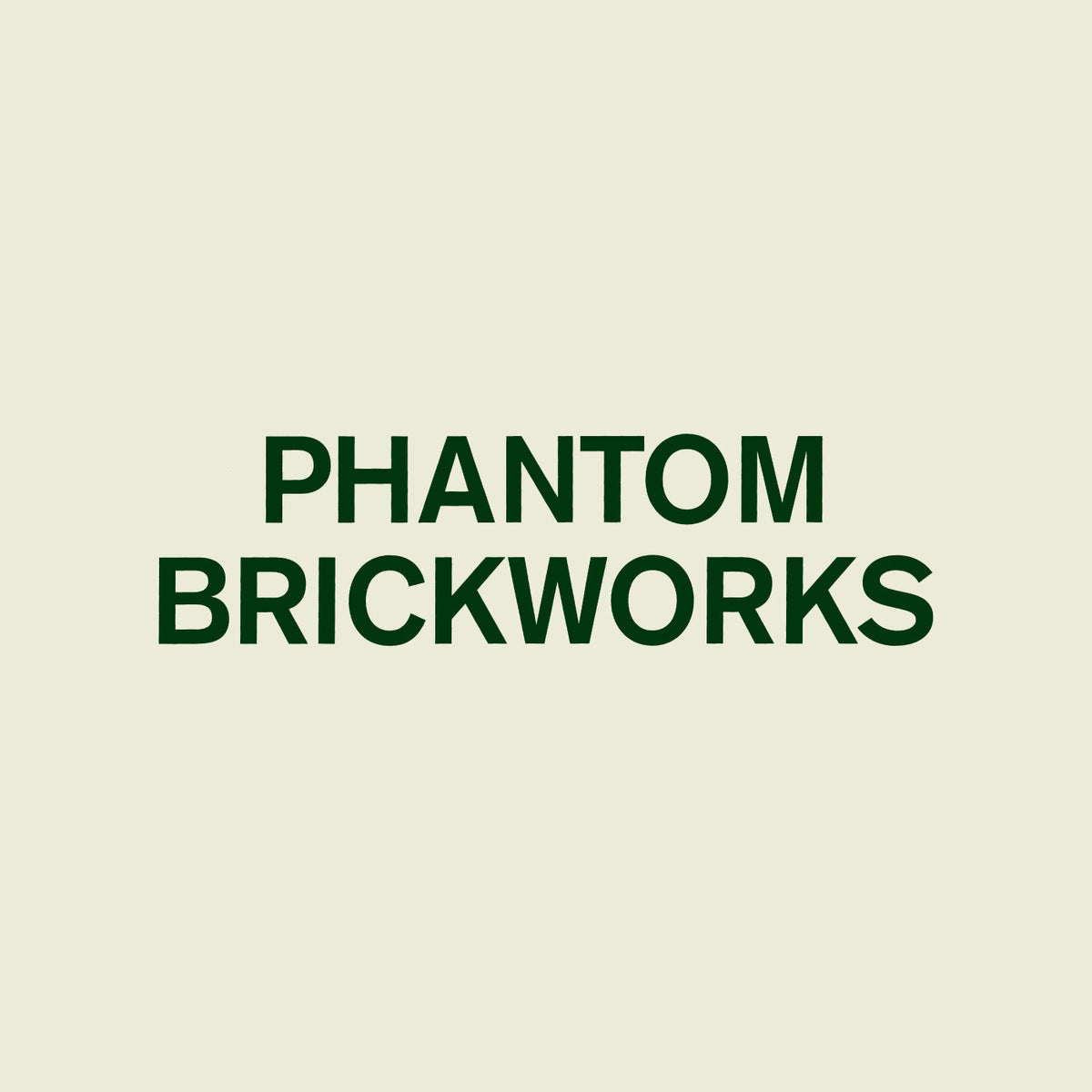BIBIO - PHANTOM BRICKWORKS