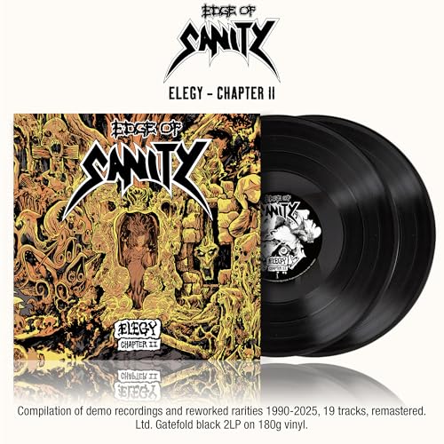 EDGE OF SANITY - ELEGY - CHAPTER II (DEMOS COMP.) (BLACK VINYL)