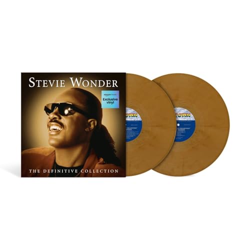 STEVIE WONDER - THE DEFINITIVE COLLECTION (2LP GOLD MARBLE VINYL / AMAZON EXCLUSIVE)