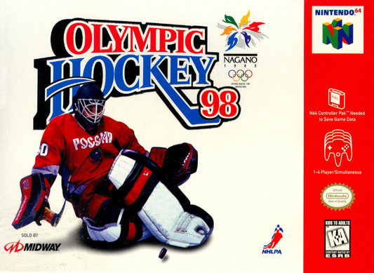 OLYMPIC HOCKEY NAGANO '98  - N64 (W/BOX)