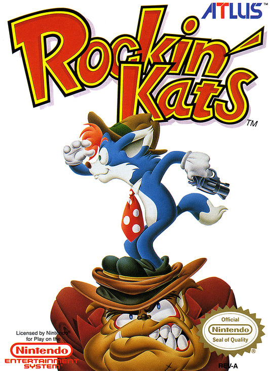 ROCKIN' KATS  - NES (W/BOX & MANUAL)