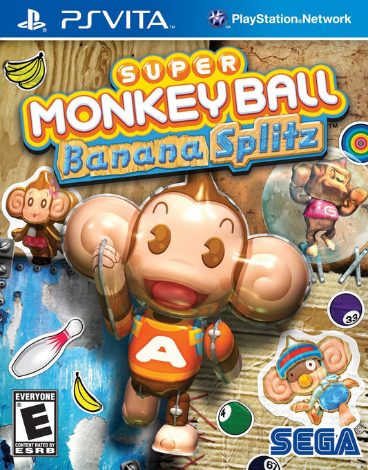 SUPER MONKEY BALL: BANANA SPLITZ  - PSV