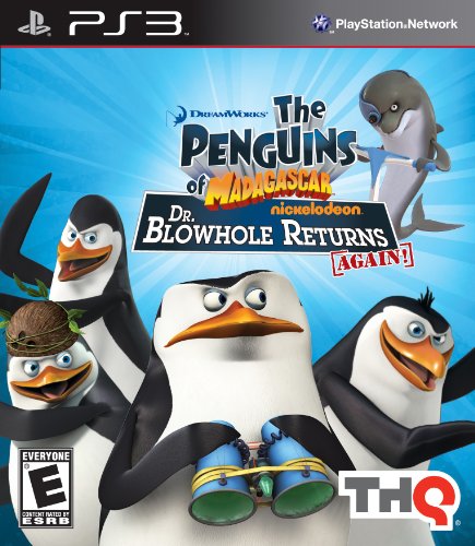 PENGUINS OF MADAGASCAR - DR BLOWHOLE RETURNS AGAIN - PLAYSTATION 3 STANDARD EDITION