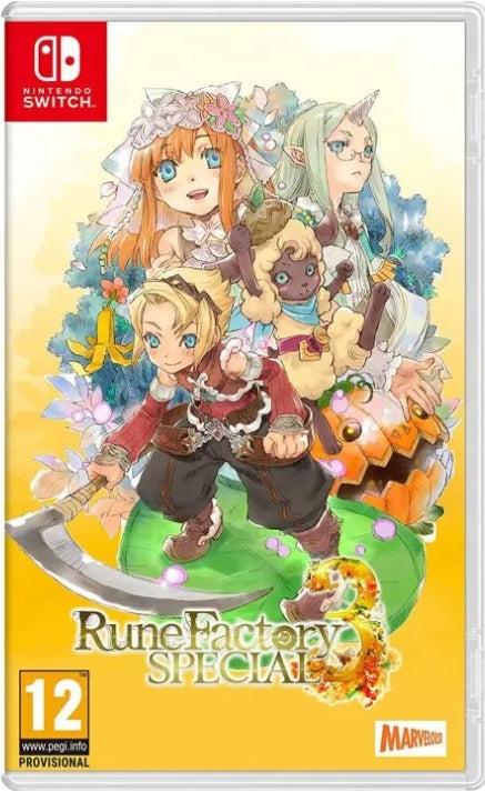 RUNE FACTORY 3: SPECIAL (GOLDEN MEMORIES  - SWITCH