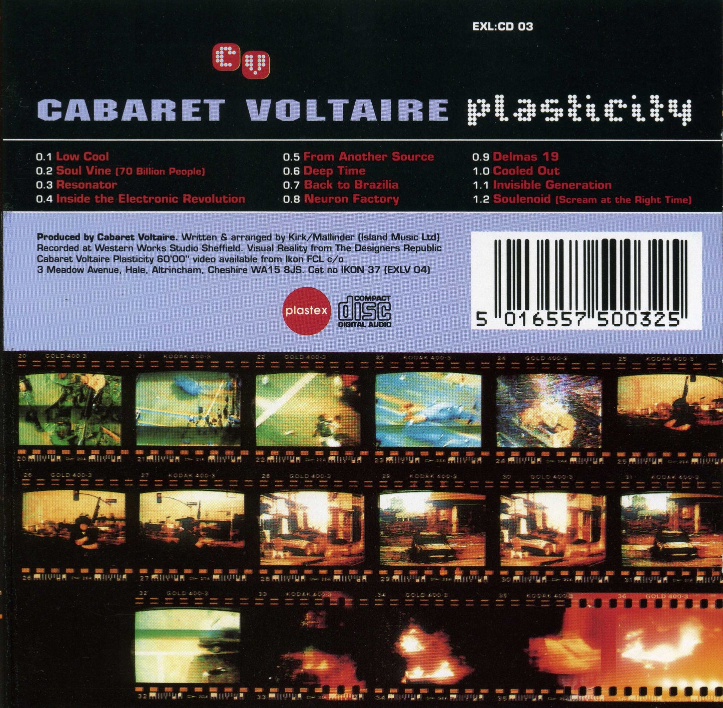 CABARET VOLTAIRE  - PLASTICITY