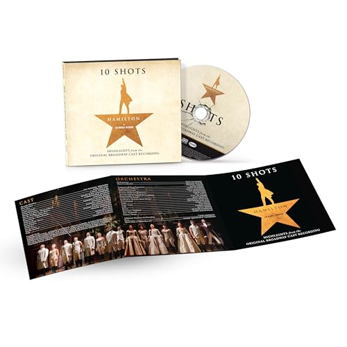 LIN-MANUEL MIRANDA - HAMILTON: 10 SHOTS (HIGHLIGHTS FROM THE ORIGINAL BROADWAY CAST RECORDING) (CD)