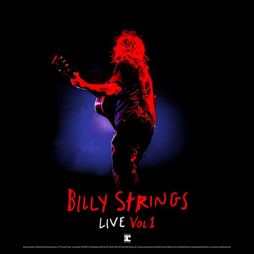 BILLY STRINGS - BILLY STRINGS LIVE VOL. 1 (CD)