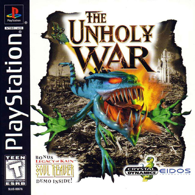 UNHOLY WAR  - PS1
